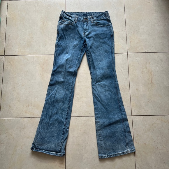 Flared Mid Wash J.Galt Denim Jeans - Picture 1 of 5
